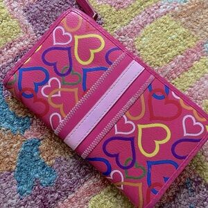 Colorful Heart Pattern Women's Wallet